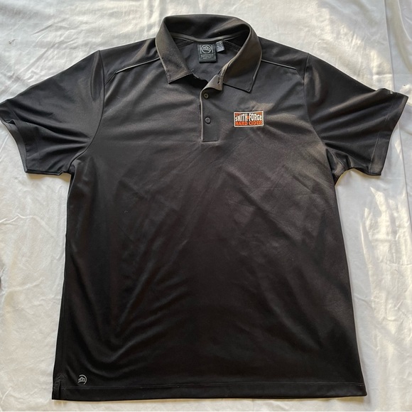 Men’s storm tech performance golf polo Smith forge hard cider logo XL - Picture 1 of 3